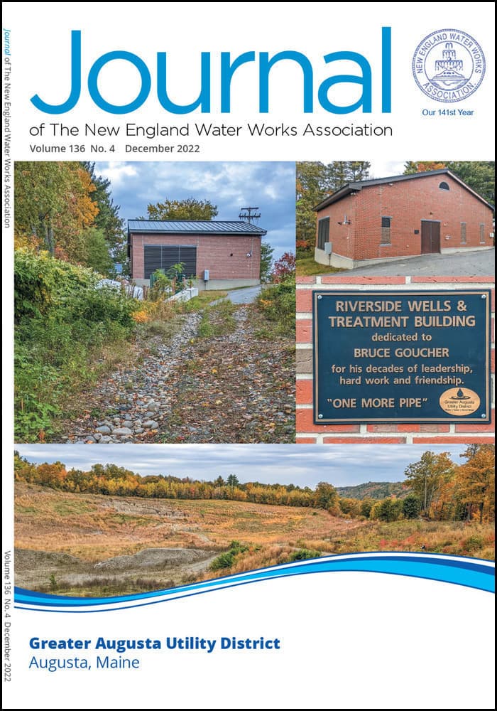 Journal of New England Water Works Association Cover
